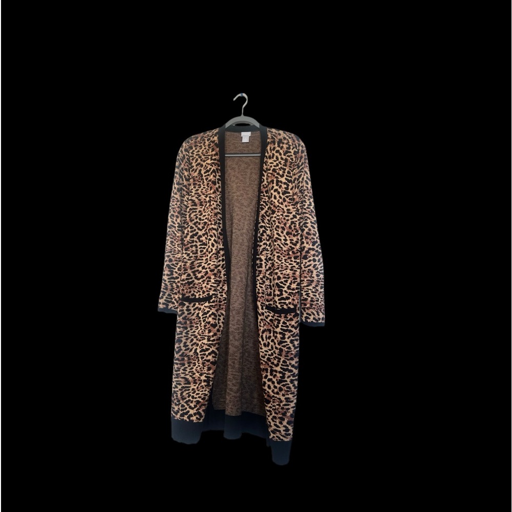 Chico’s Leopard Cardigan